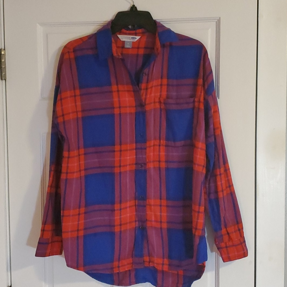 Old Navy Boyfriend flannel